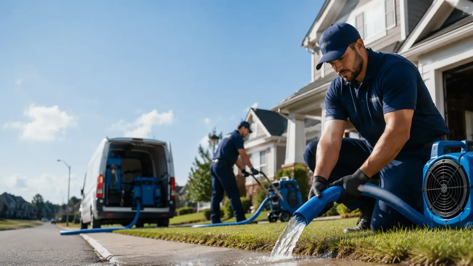 Flood Damage Restoration in Ong, NE